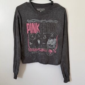 Pink Floyd Black and Pink Long Sleeve Band Tee 2021 Size Medium M Official